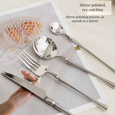 Hotel Wedding 24pcs Set de talheres de aço inoxidável