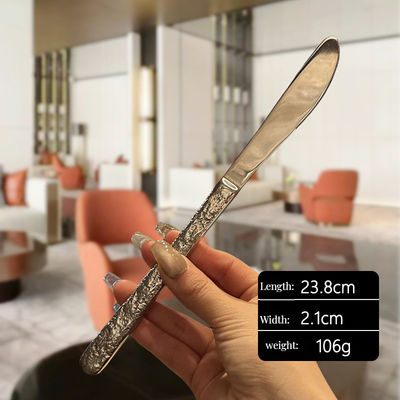 Bestek Set de talheres de aço inoxidável para 4 pessoas Elegantes talheres de ouro e prata para restaurantes