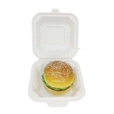 Embalagem de alimentos brancos Microondas descartáveis Caixas de almoço de plástico quadradas com tampa Preço