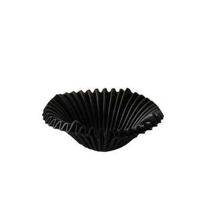 Modern Luxury Round PET Plate Light Customizado Multicolor Salada de Frutas Bowl para cozinha