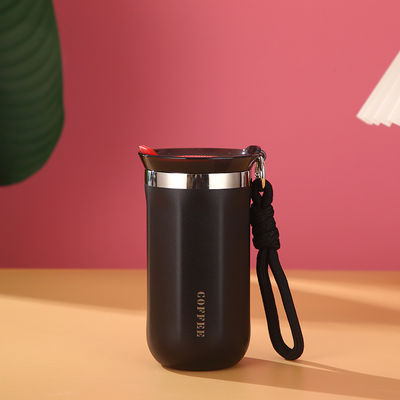 Logotipo personalizado Copo de água de vácuo inoxidável para escritório ou acampamento 350ml 450ml Capacidade