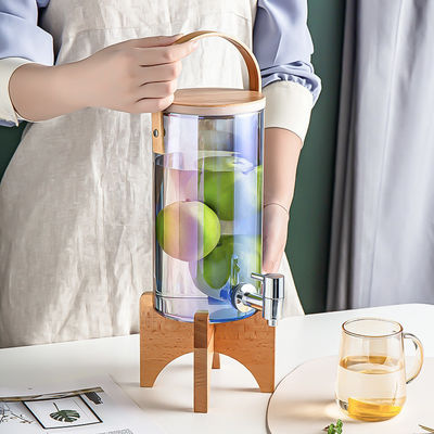 Dispensadores de líquidos unisex para café chá suco de frutas água licor vidro bebida suco bebida com torneira