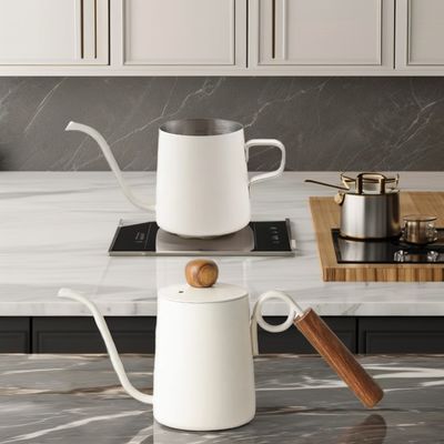 Faça uma declaração com Funcional e durável de aço inoxidável Gooseneck Coffee Maker