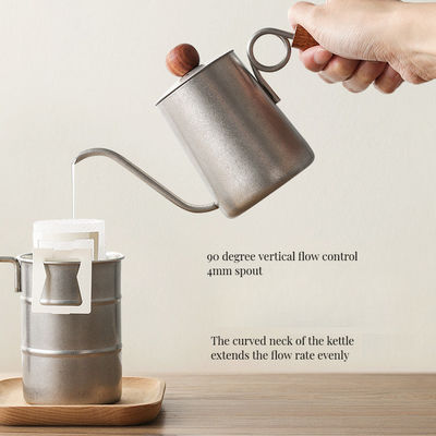 Faça uma declaração com Funcional e durável de aço inoxidável Gooseneck Coffee Maker