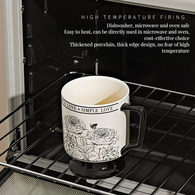 Taças de café retrô Ideal para servir café Leite Suco de chá ou outras bebidas