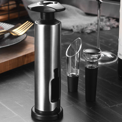 Abridor de vinho recarregável inteligente de cor personalizada com função de despejo automático e abertura de garrafas