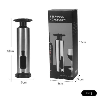 Abridor de vinho recarregável inteligente de cor personalizada com função de despejo automático e abertura de garrafas
