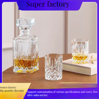 Decantador de Cristal Sem Chumbo para Coquetéis de Whisky Aumente a Sua Experiência de Beber