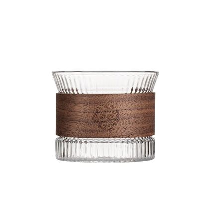 Logotipo personalizado 150ml de vidro de borosilicato duplo para viagens modernas