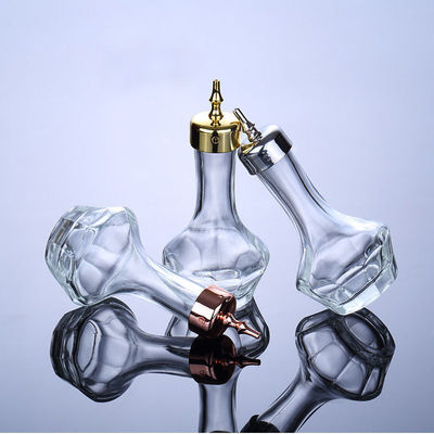 Venda direta Vinho fino Vidro cristalino de âmbar em forma de U Design elegante de vidro para vinho