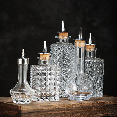 Design japonês de luxo sem chumbo cristal âmbar copos para vinho 30ml capacidade