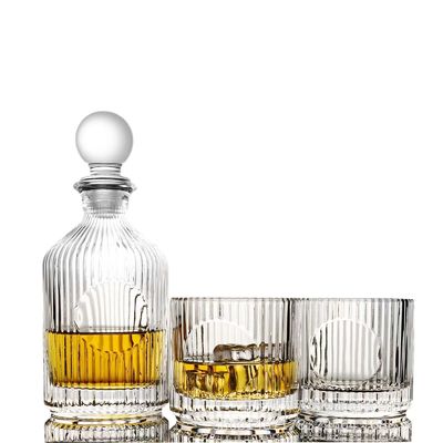 American Style Whiskey and Wine Tumbler Mug com Glacier Rock Shot Glasses 1 quantidade