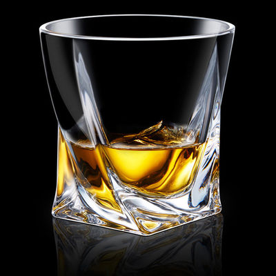 Bar Vodka Vinho Espíritos Whiskey Shot Glass com textura clara clássica e Crystal Diamond Rock Cup Creative Glass Cup