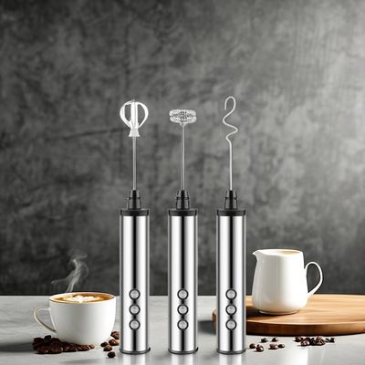 Espinador Elétrico de Café de Aço Inoxidável Design Moderno para Espinar Leite à Mão