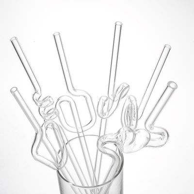 Lentes de vidro circulares de borosilicato alto e transparente