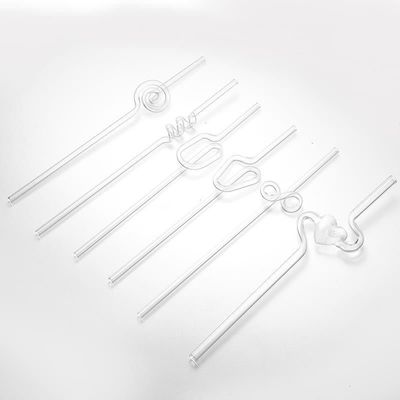 Lentes de vidro circulares de borosilicato alto e transparente