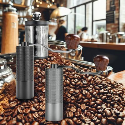 Logotipo personalizado Aceitável Máquina de café manual para amantes do café