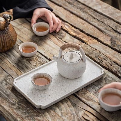 250ml Simples Glace Espesso de Cor Cerâmica Copo de Café e Prato Conjunto com Logotipo Personalizado