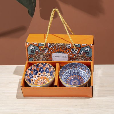 Copo de porcelana de cerâmica para decoração de presentes em estilo Boho
