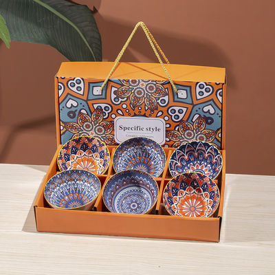 Copo de porcelana de cerâmica para decoração de presentes em estilo Boho
