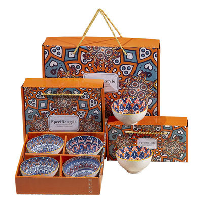Copo de porcelana de cerâmica para decoração de presentes em estilo Boho
