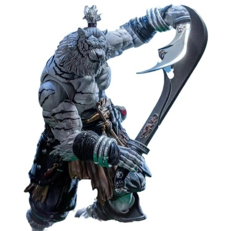 Maestro União Furay Planeta Série 1/12 Escala Figura de Ação Weng Tiger Versão Branca Resina Contemporânea Maestro Formato Outro