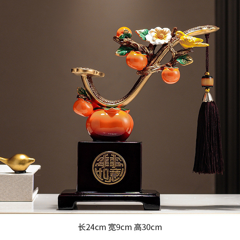 Armário de vinhos de caqui moderno em cor e estilo personalizados para presente de casa