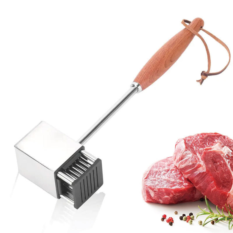 Caloroso 36-Blade Manual Meat Tenderizer Ferramenta de cozinha durável para suavizar bife Turquia
