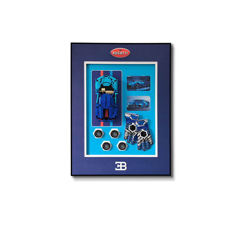 Modelo de Design Moderno Customizable Sports Car Wall Display Frame para Modelos de Casas de Luxo