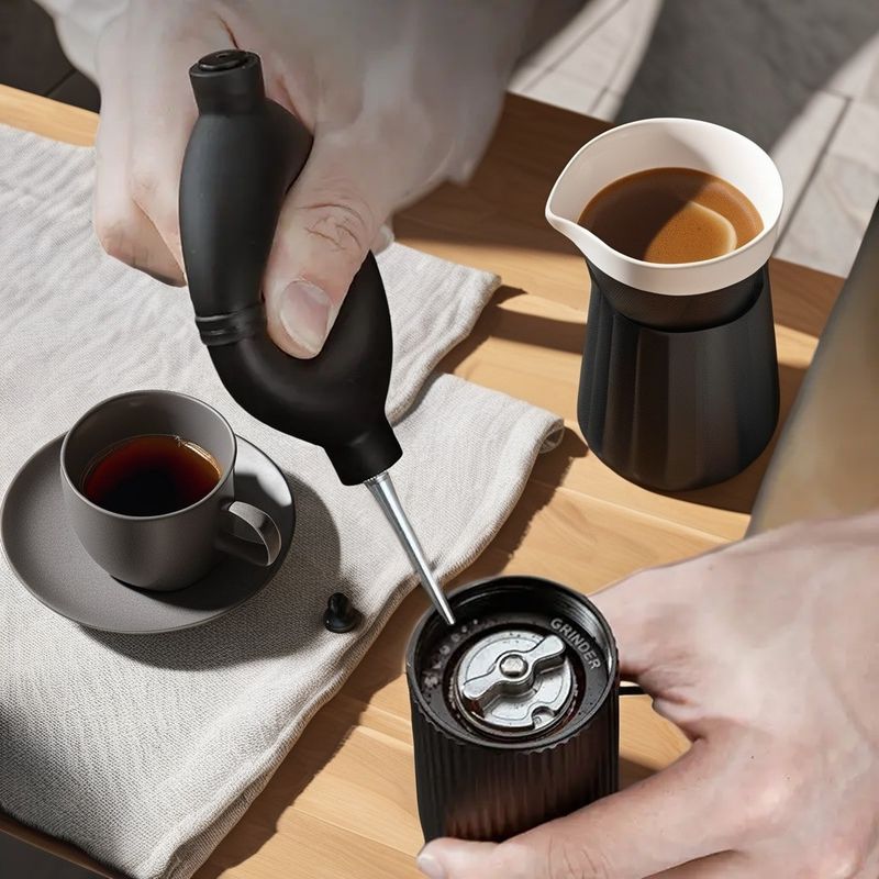 Aparelho de limpeza de máquinas de café e chá de borracha de silicone