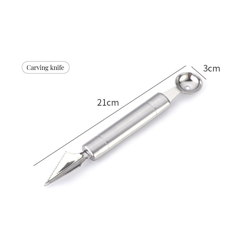 Slicer de legumes e colher de bola de melancia para ferramentas de cozinha multifuncionais