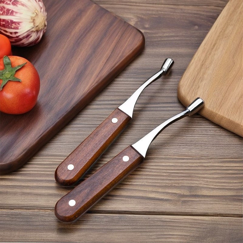 Logotipo personalizado Logotipo multiuso de aço inoxidável Peelers de camarão e faca de barriga de peixe