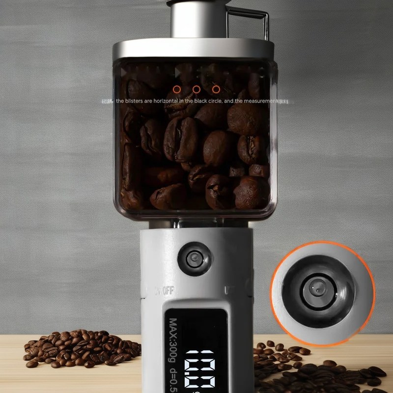 Característica de estoque 45ml 300g Capacidade Escala de colher digital com colher de medição removível