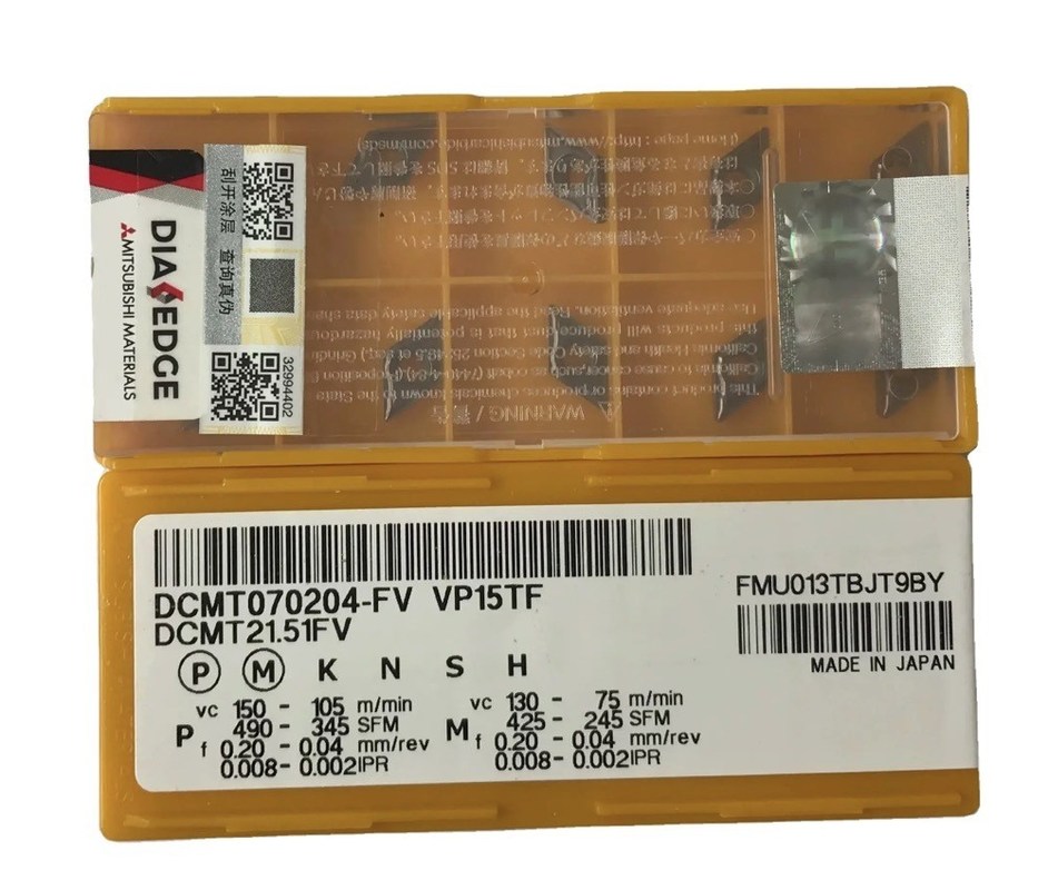 Inserções redondas de carburo SNMG190616RP-MC6015 para transformação de peças redondas de alta precisão