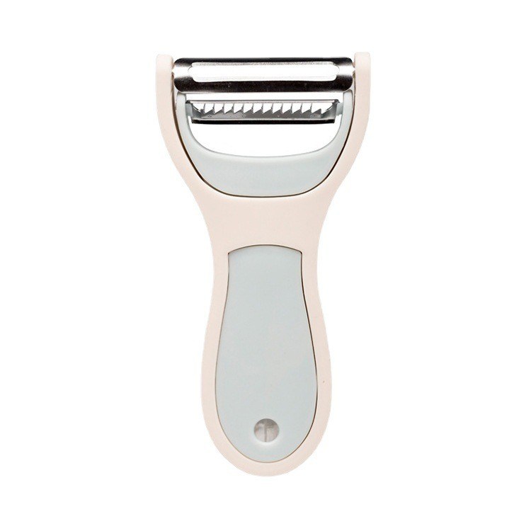 As lâminas de aço inoxidável afiadas de dupla função Manual Mini Metal Frutas e Vegetais pelador