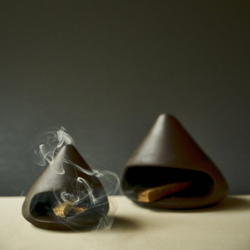 Dia dos Namorados Folha de Lótus Metal Backflow Incenso queimador Decoração para casa Incenso Stick Holder