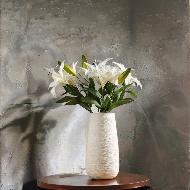 Low MOQ Vaso de cerâmica de arte clássica para casa Decoração de mesa de casamento Designer feito à mão