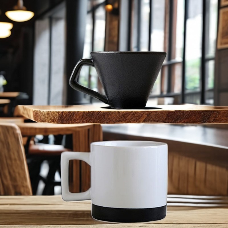 Fabricante de filtro de café clássico para taça de café de porcelana cerâmica de estilo moderno