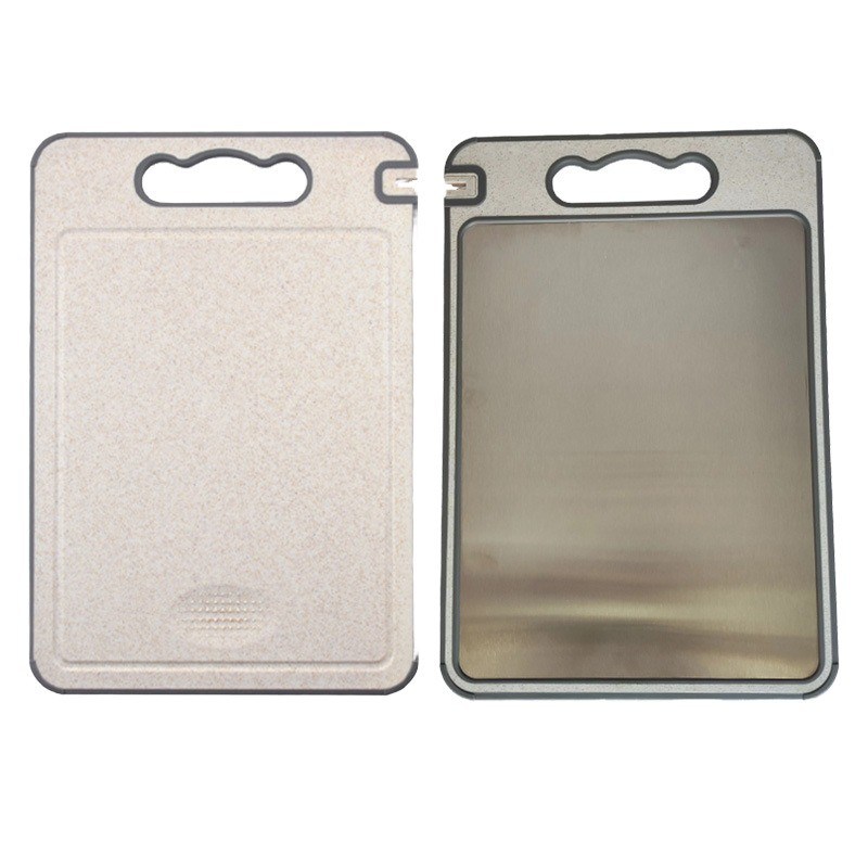 304 Tabuleiro de cozinha antiderrapante de aço inoxidável para preparação de alimentos resistentes a mofo