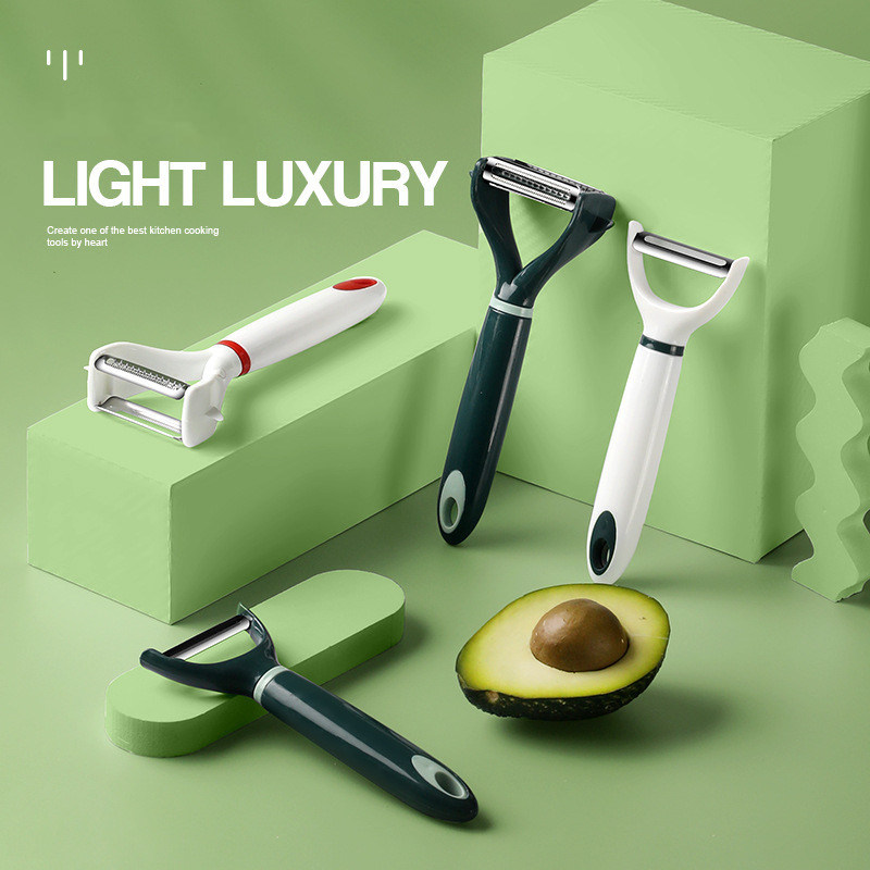 Ferramentas de frutas e legumes Ferramentas de cozinha Peelers de batatas de aço inoxidável com logotipo personalizado