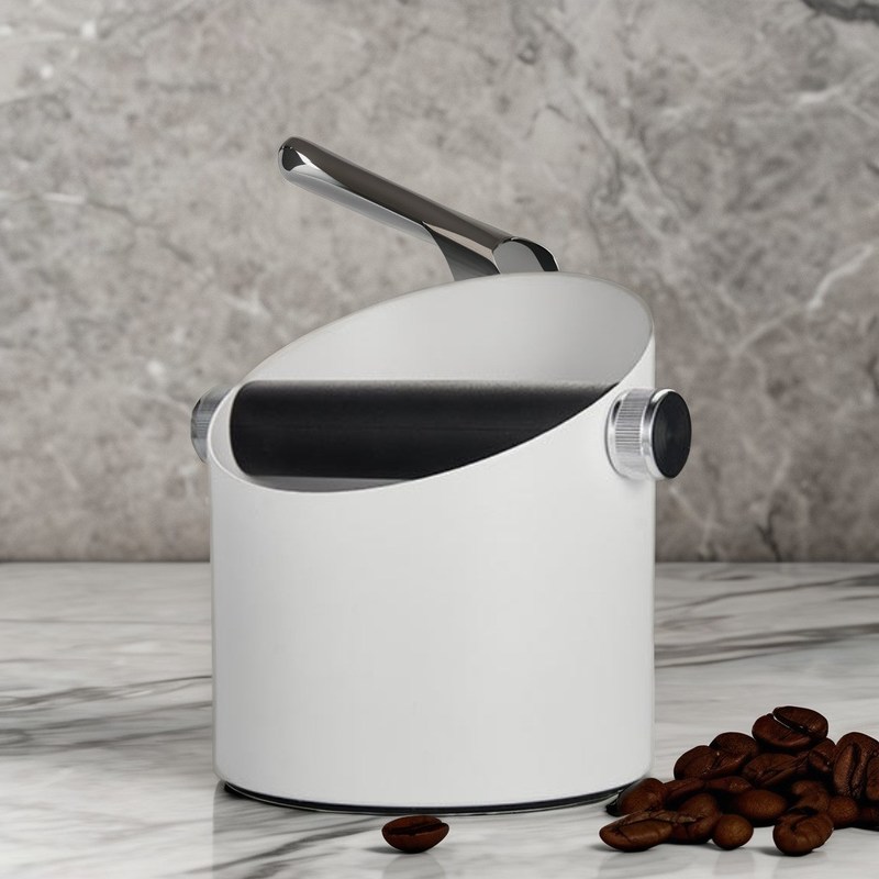 Bar de aço inoxidável Knock Bar Knock Box para café em design moderno Casa e restaurante