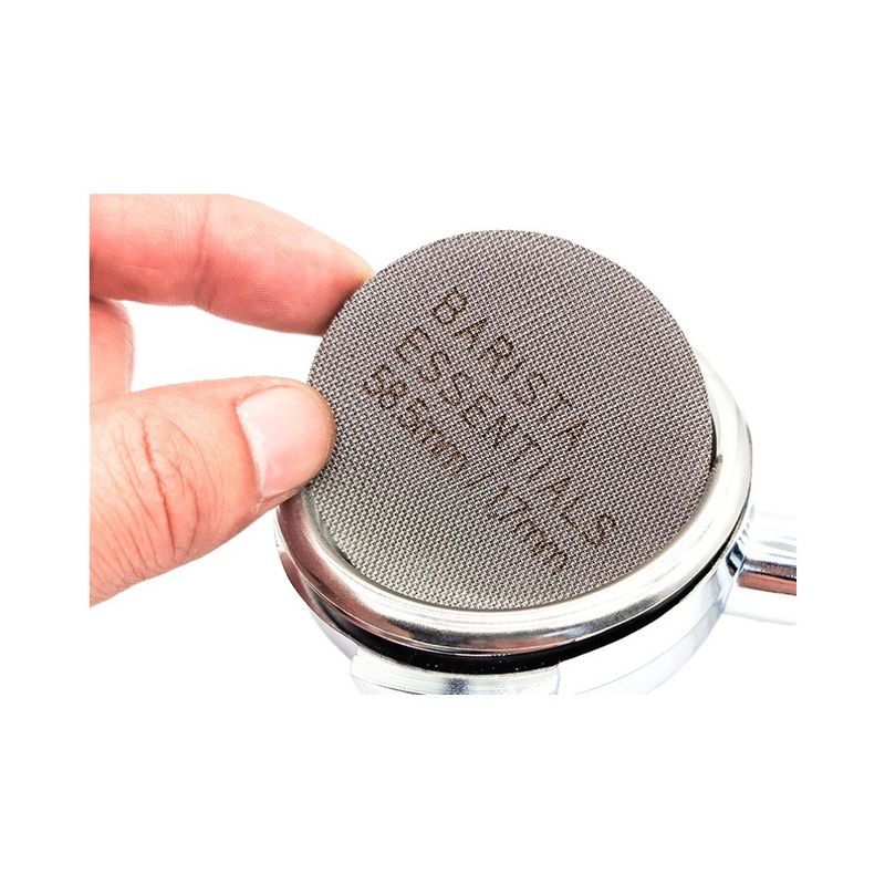 Dimensão personalizada Filtro de café de aço inoxidável 58mm Tamanho de malha Superfície de chá Leite armazenado