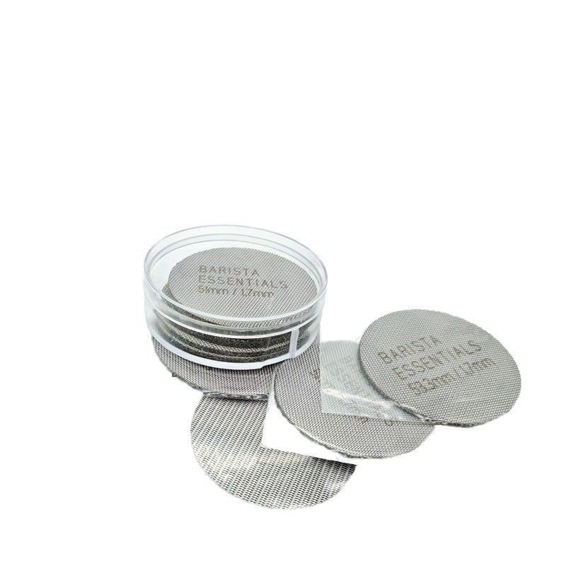 Ecrã de filtro de café de aço inoxidável de 58 mm Garrafa para filtro de café e chá
