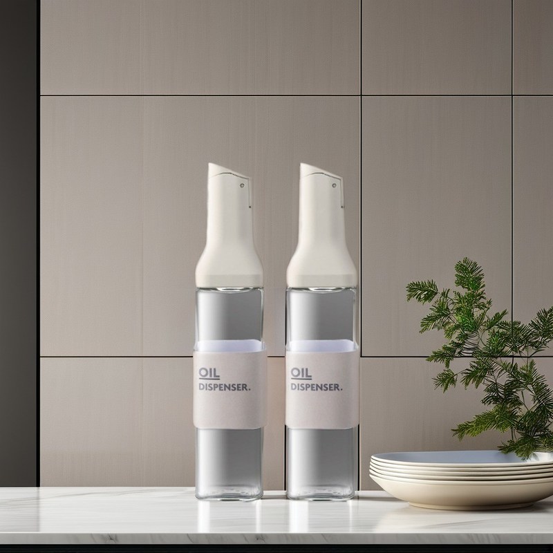 Jarro de madeira moderno essencial dos supermercados para óleo de vinagre e molho de soja na cozinha