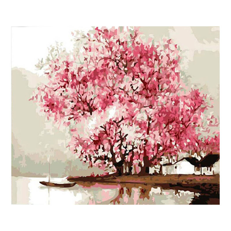 Imagens de números de meninas kits de retratos DIY pintura à mão tela de arte a óleo para decoração doméstica em estilo clássico