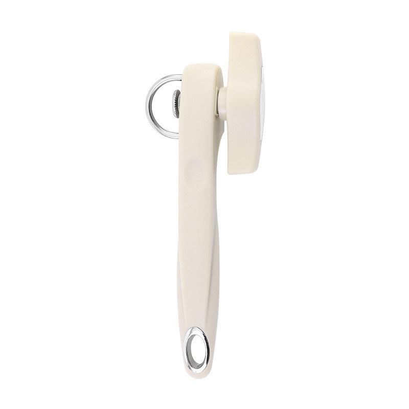 Ferramenta de cozinha doméstica conveniente abertura de lata de aço inoxidável com design de corte lateral