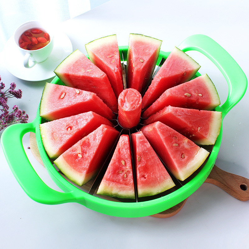 Casa Cozinha Triturador de melancia de bambu Triturador de frutas de aço inoxidável