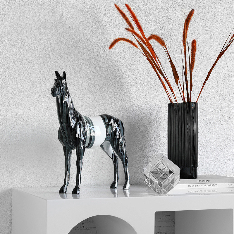 Arte DECO Design Nordic-estilo Resina figuras de animais para sublimação desktop decoração