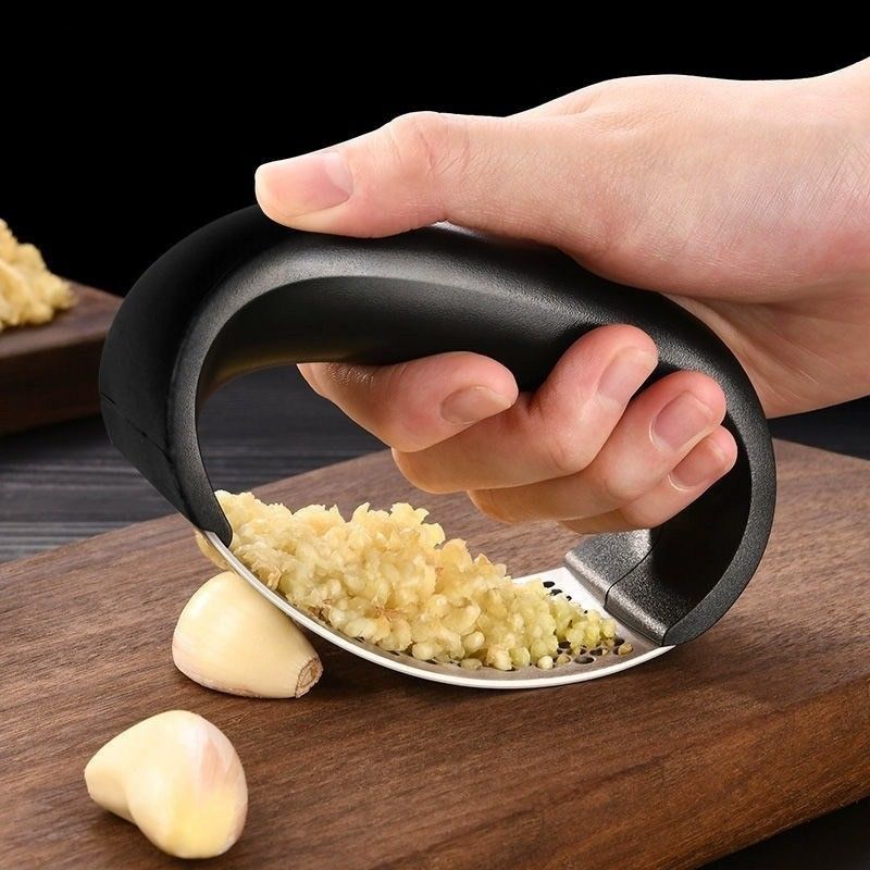 Logotipo personalizado Fácil limpar Bamboo Kitchen Gadgets Mincer para gengibre e alho Slicer