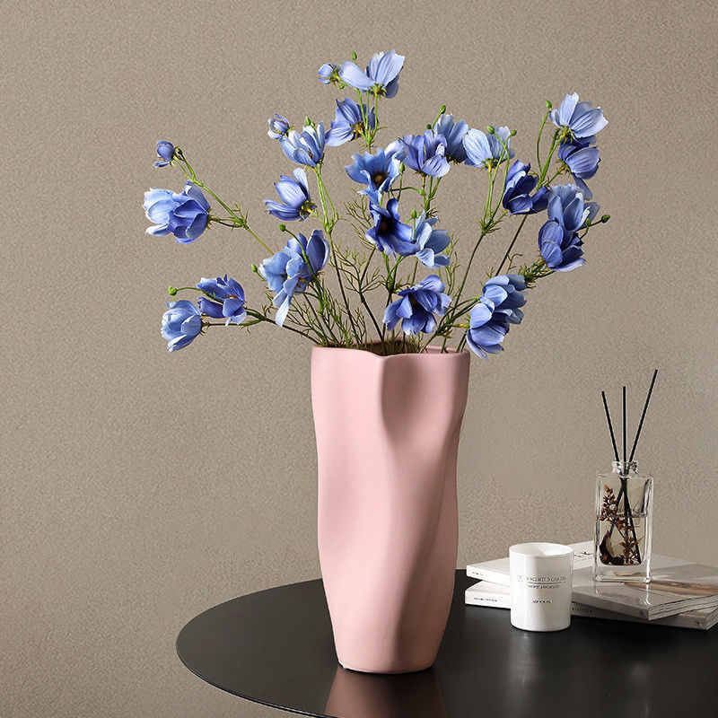 Vaso de cerâmica contemporâneo Ideal para exposição de mesa de casamento
